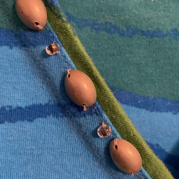 Ruby Rd  Womans v neck top cotton/spandex size L - Picture 3 of 6